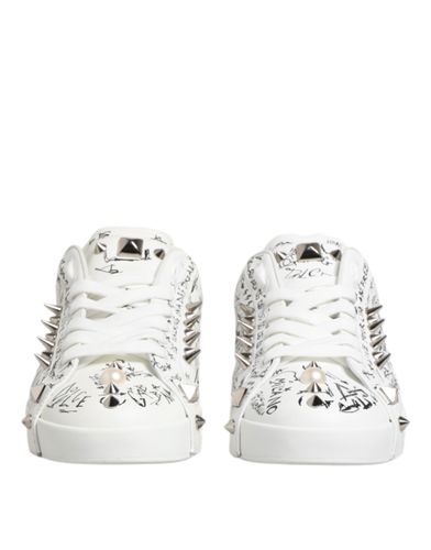 Portofino Studded Men Sneakers Men's Shoes (Pre-Owned) - Dolce & Gabbana - Modalova