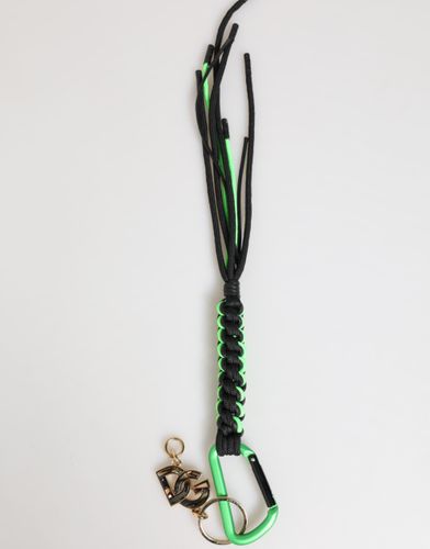 Polyester Tape String DG Logo Keychain Men's Keyring - Dolce & Gabbana - Modalova