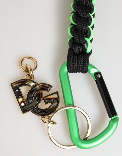 Polyester Tape String DG Logo Keychain Men's Keyring - Dolce & Gabbana - Modalova