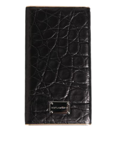 Leather Embossed Exotic 3000mAh Power Bank Charger Men's USB (Pre-Owned) - Dolce & Gabbana - Modalova