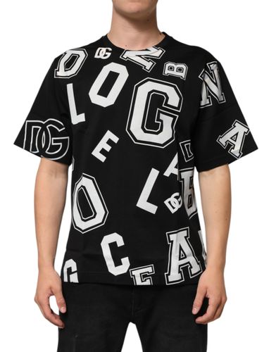 Cotton Letter Print Short Sleeve Men's T-shirt (Pre-Owned) - Dolce & Gabbana - Modalova