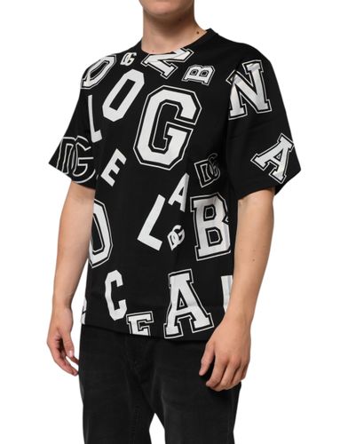 Cotton Letter Print Short Sleeve Men's T-shirt (Pre-Owned) - Dolce & Gabbana - Modalova