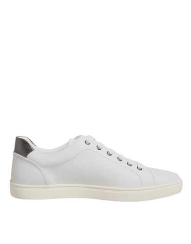 Silver Sacred Heart Men Sneakers Men's Shoes (Pre-Owned) - Dolce & Gabbana - Modalova