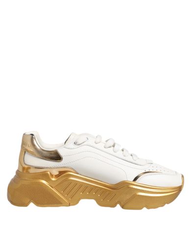 Gold DAYMASTER Leather Sneakers Womens Shoes (Pre-Owned) - Dolce & Gabbana - Modalova