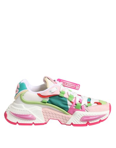 Leather Airmaster Low Top Sneaker Women's Shoes - Dolce & Gabbana - Modalova