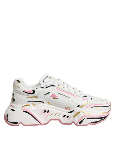 Hand Painted DAYMASTER Sneaker Women's Shoes - Dolce & Gabbana - Modalova