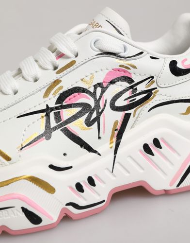 Hand Painted DAYMASTER Sneaker Women's Shoes - Dolce & Gabbana - Modalova