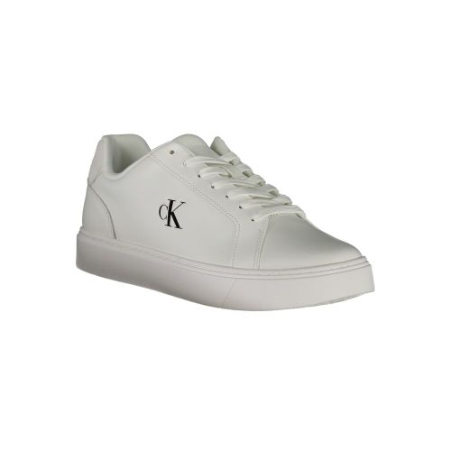 Bianco Polyurethane Men Men's Sneaker - Calvin Klein - Modalova