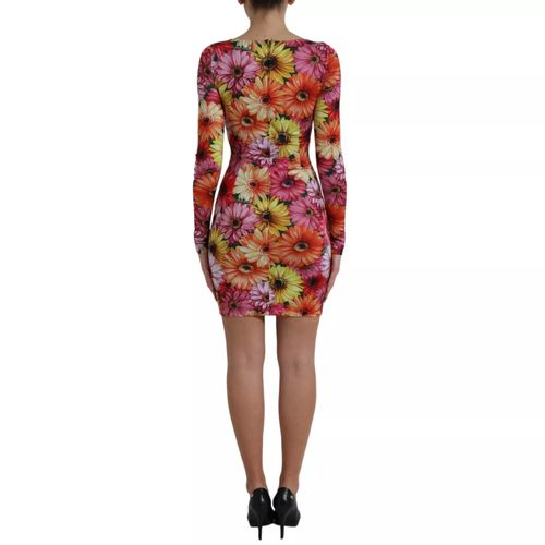 Floral Print Sheath Mini Women's Dress (Pre-Owned) - Dolce & Gabbana - Modalova