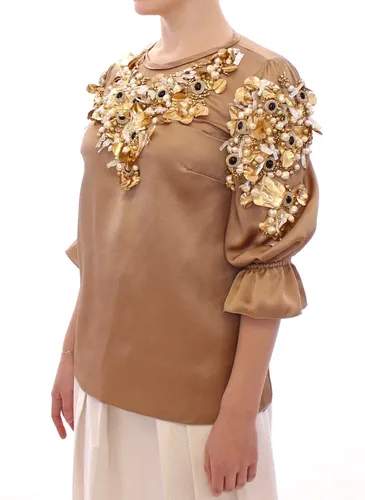 SPECIAL Piece Runway Crystal Women's Blouse (Pre-Owned) - Dolce & Gabbana - Modalova