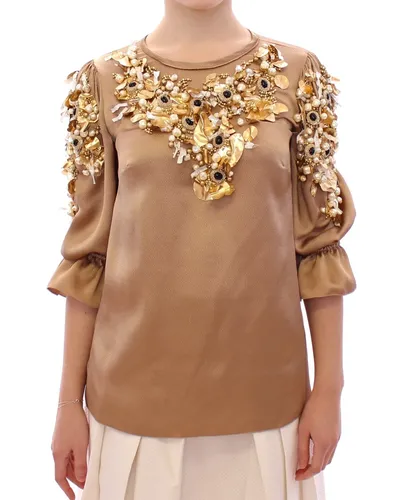 SPECIAL Piece Runway Crystal Women's Blouse (Pre-Owned) - Dolce & Gabbana - Modalova
