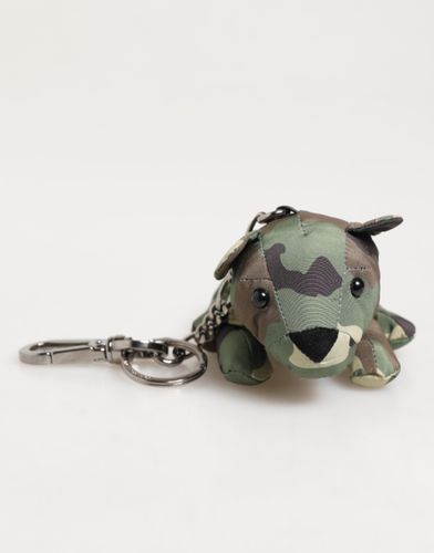 Camouflage Animal Silhouette Keychain Men's Keyring - Dolce & Gabbana - Modalova