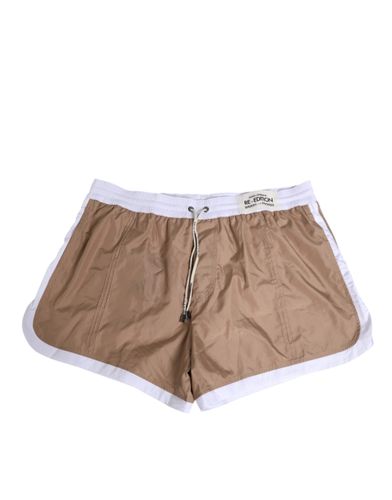 White Polyester Re-Edition Shorts Men's Swimwear - Dolce & Gabbana - Modalova