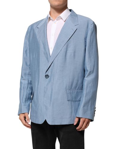 Linen Double Breasted Men Jacket Men's Blazer (Pre-Owned) - Dolce & Gabbana - Modalova