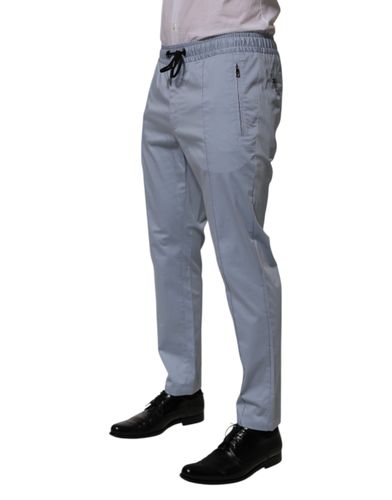 Cotton Drawstring Elastic Waist Men Men's Pants (Pre-Owned) - Dolce & Gabbana - Modalova