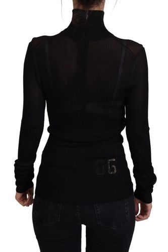 Turtleneck Slim Fit Pullover Women's Sweater (Pre-Owned) - Dolce & Gabbana - Modalova