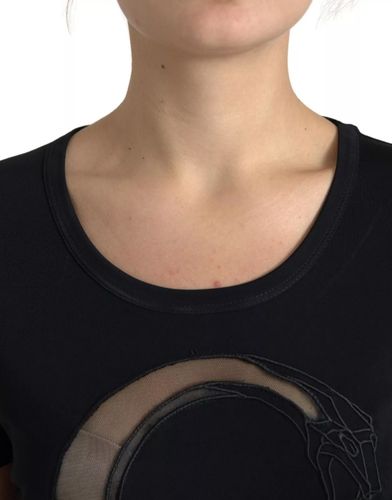 Viscose Round Neck CLASS Women's T-shirt (Pre-Owned) - Roberto Cavalli - Modalova