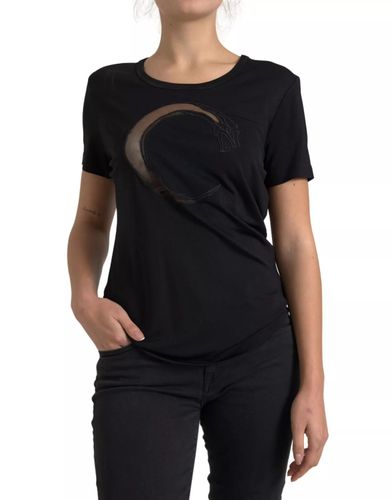 Viscose Round Neck CLASS Women's T-shirt (Pre-Owned) - Roberto Cavalli - Modalova