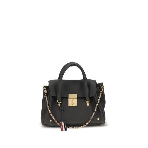 Calf Leather Bos Taurus Women's Handbag - Thom Browne - Modalova