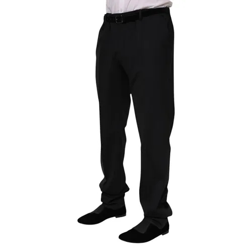Wool Formal Dress Men Trousers Men's Pants - Dolce & Gabbana - Modalova