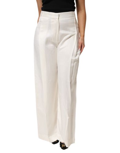 Viscose Linen Wide Leg Palazzo Womens Pants - Brian Dales - Modalova