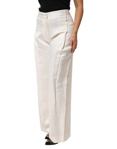 Viscose Linen Wide Leg Palazzo Womens Pants - Brian Dales - Modalova