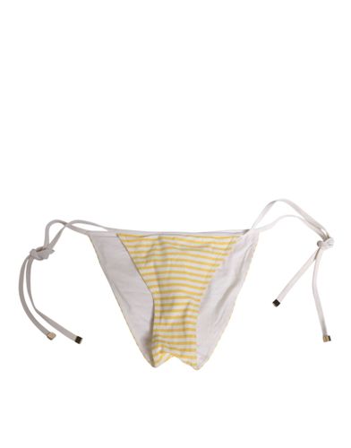 Yellow Stripe Tie Side Logo Women's Underwear - Dolce & Gabbana - Modalova