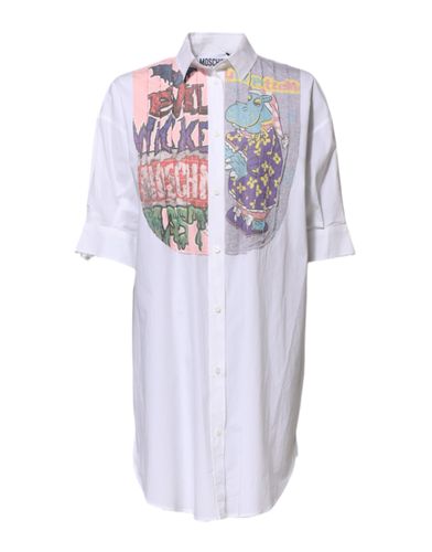 Printed Collared Button Mini Shirt Women's Dress (Pre-Owned) - Moschino Couture - Modalova