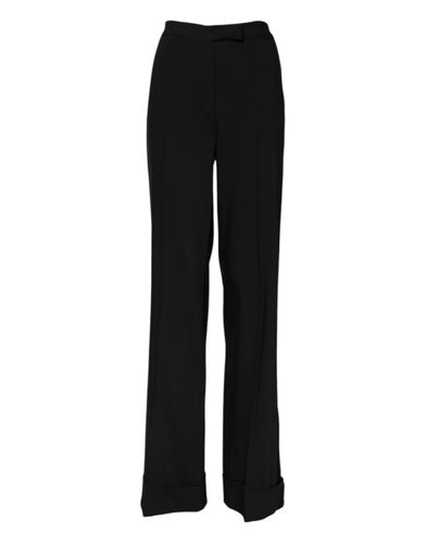 Wool High Waist Flared Women's Pants - Dolce & Gabbana - Modalova