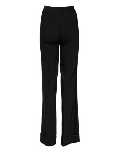 Wool High Waist Flared Women's Pants - Dolce & Gabbana - Modalova