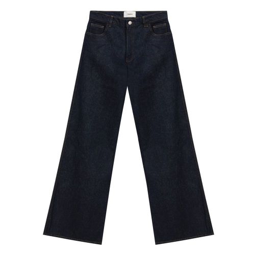 Cotton High-Waisted Women's Jean - Coperni - Modalova