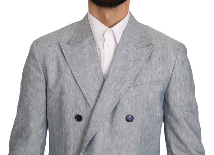 Blue Flax NAPOLI Jacket Coat Men's Blazer - Dolce & Gabbana - Modalova