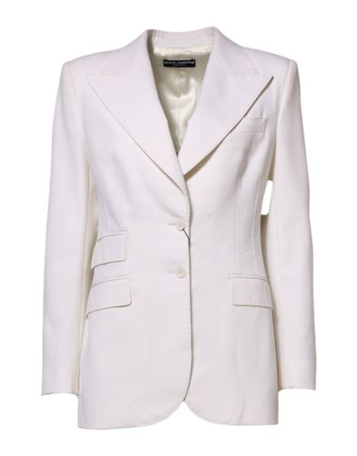 Wool Single Breasted Women Coat Women's Jacket (Pre-Owned) - Dolce & Gabbana - Modalova