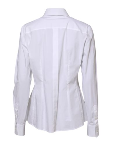 Cotton Long Sleeves Collared Shirt Women's Top (Pre-Owned) - Dolce & Gabbana - Modalova