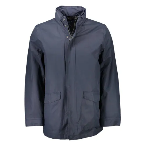 Blu Polyester Men's Men's Jacket - Gant - Modalova