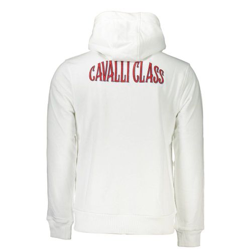 Cotton Men's Hooded Men's Sweater - Cavalli Class - Modalova