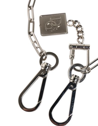 Tone Metal Chain DG Charm Belt Men's Keychain - Dolce & Gabbana - Modalova