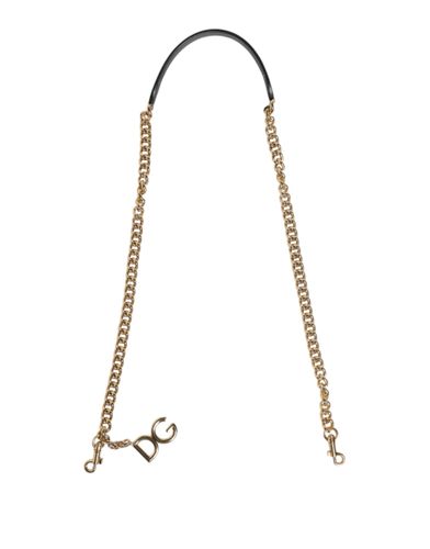 Leopard Gold Brass Chain Accessory Shoulder Women's Strap - Dolce & Gabbana - Modalova