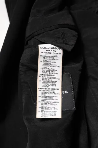 Viscose DG Crown Blazer Coat Men's Jacket (Pre-Owned) - Dolce & Gabbana - Modalova