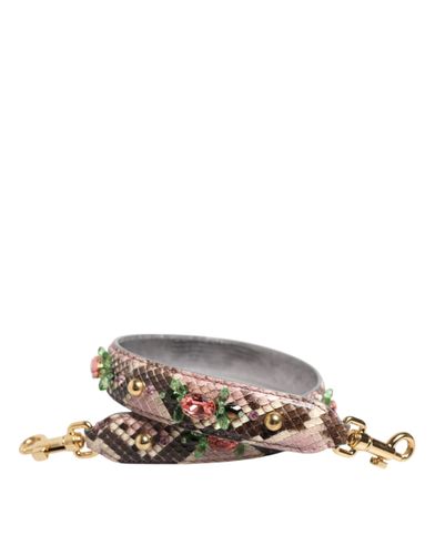Python Embellished Crystal Stud Shoulder Women's Strap (Pre-Owned) - Dolce & Gabbana - Modalova