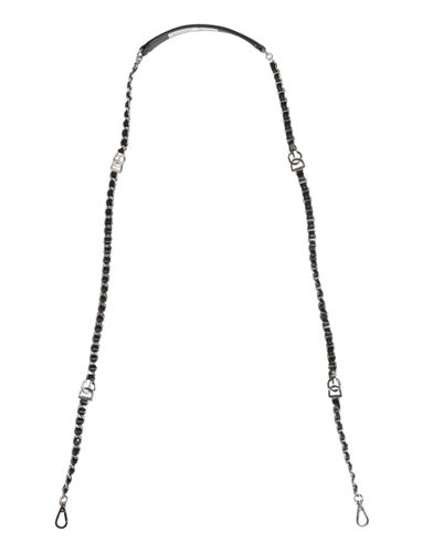Leather DG Logo Chain Bag Shoulder Women's Strap (Pre-Owned) - Dolce & Gabbana - Modalova