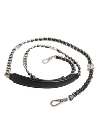 Leather DG Logo Chain Bag Shoulder Women's Strap (Pre-Owned) - Dolce & Gabbana - Modalova