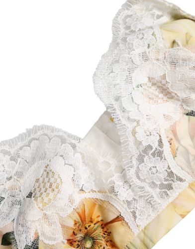 Floral Print Non Wire Bra Women's Underwear - Dolce & Gabbana - Modalova