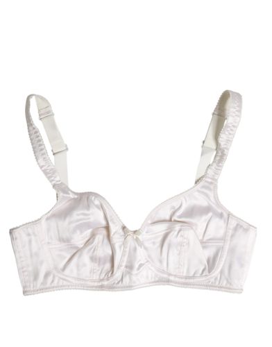 Silk Balconette Non Wire Bra Women's Underwear - Dolce & Gabbana - Modalova