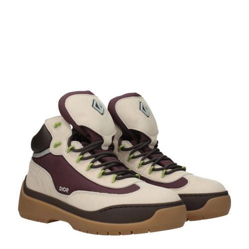 Leather Ankle Men's Boots - Christian Dior - Modalova