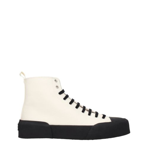 Fabric High Top Men's Sneakers - Jil Sander - Modalova