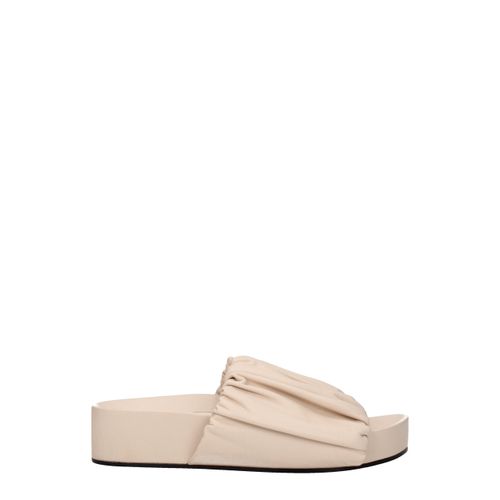 Leather Women's Slippers - Jil Sander - Modalova
