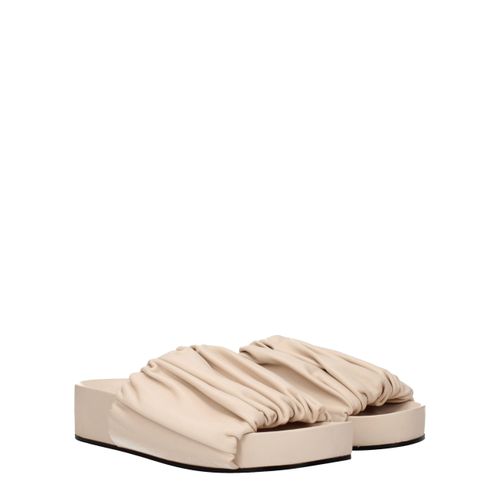 Leather Women's Slippers - Jil Sander - Modalova