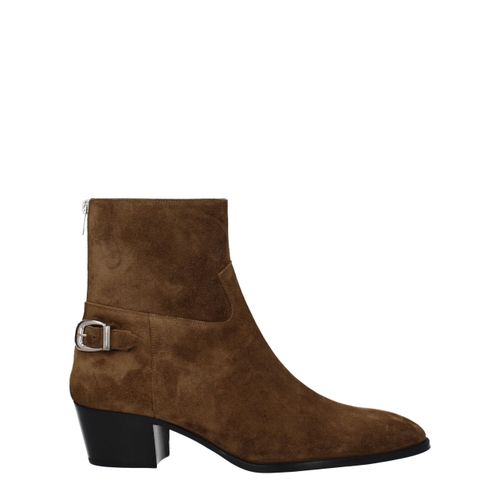 Leather Ankle Men's Boots - Celine - Modalova