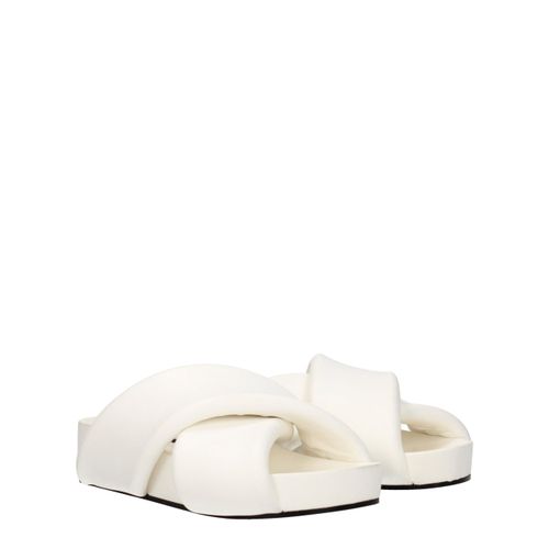 Leather Women's Slippers - Jil Sander - Modalova